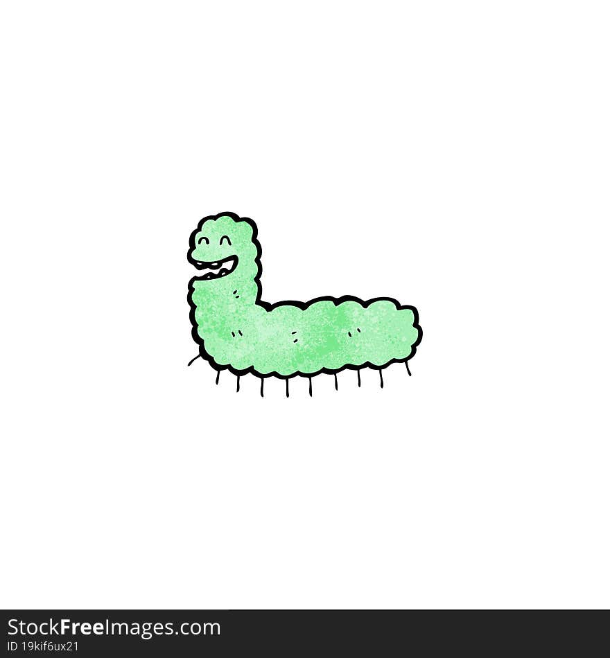 cartoon caterpillar