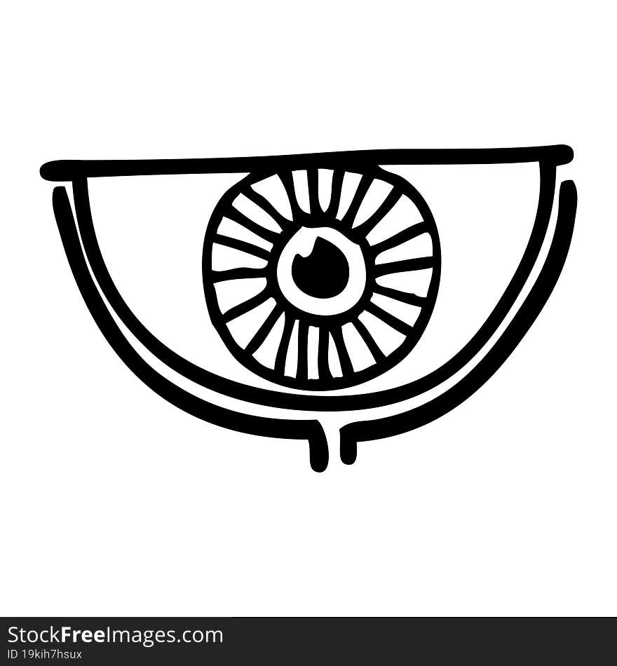 cartoon eye symbol