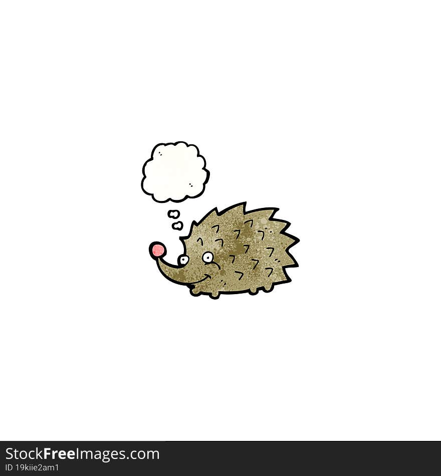 cartoon hedgehog