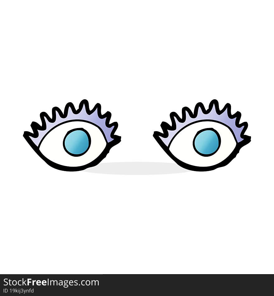 cartoon eyes