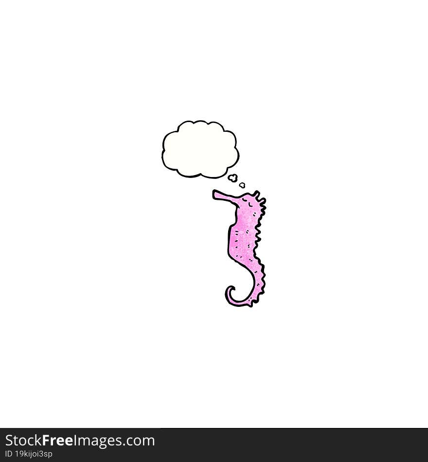 cartoon seahorse