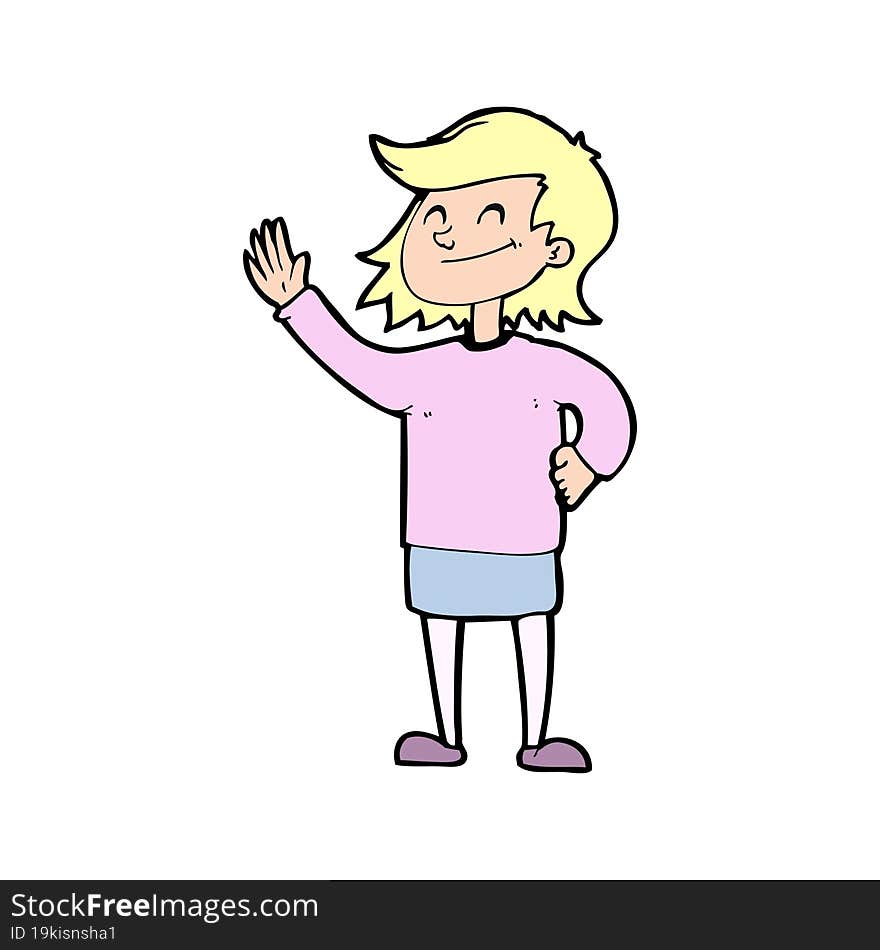 Cartoon Woman