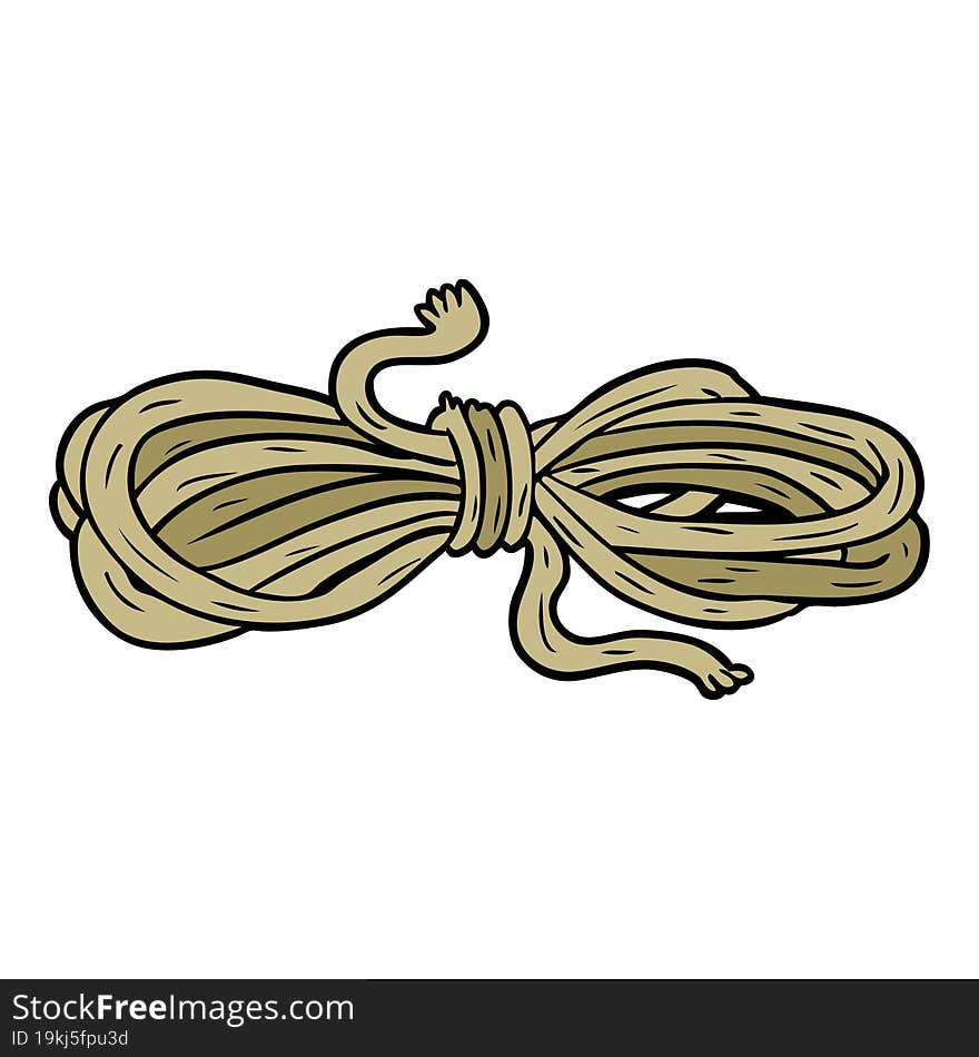 cartoon rope. cartoon rope