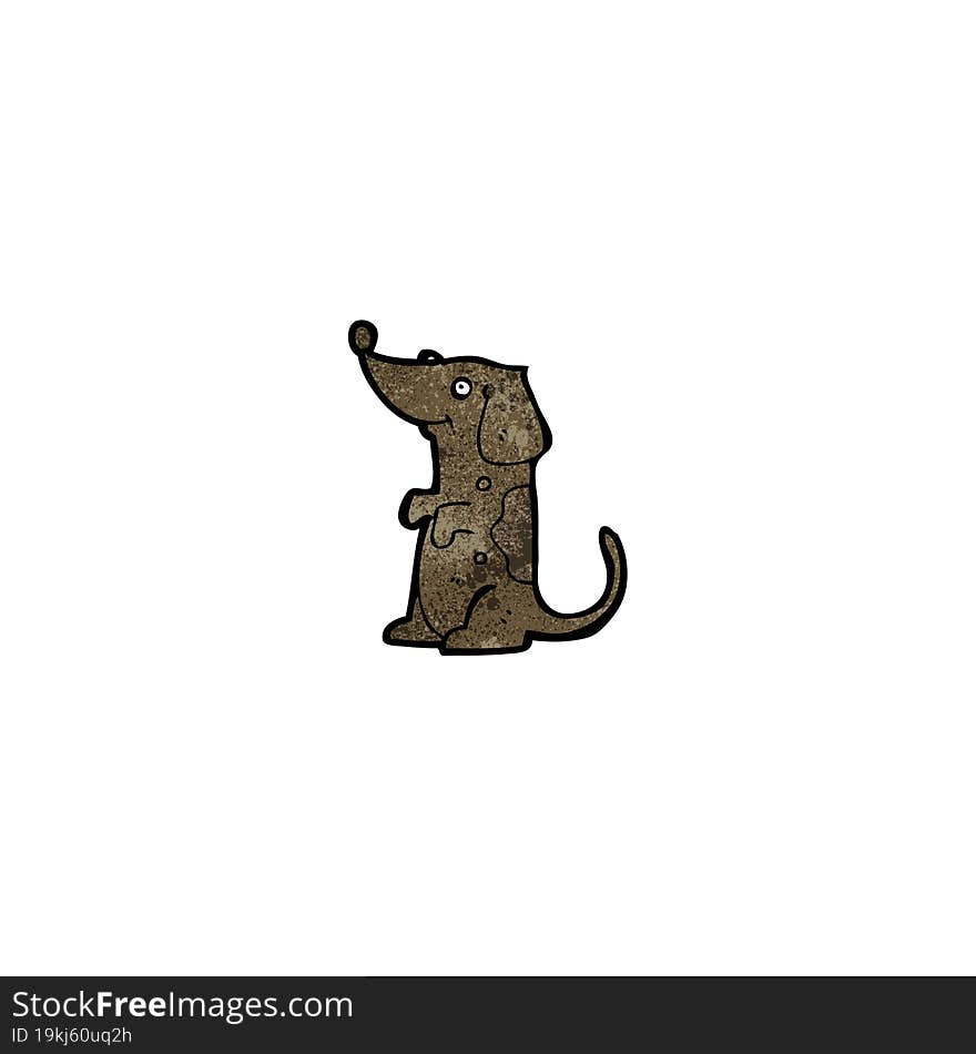 Cartoon Little Dog