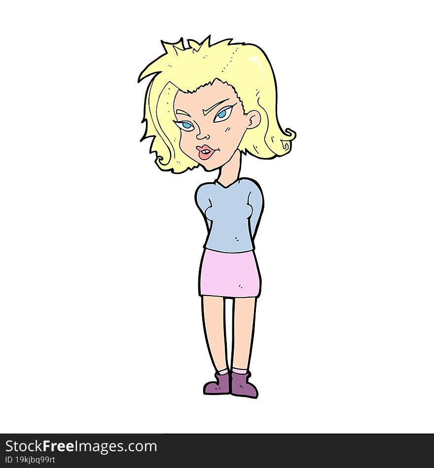 Cartoon Woman