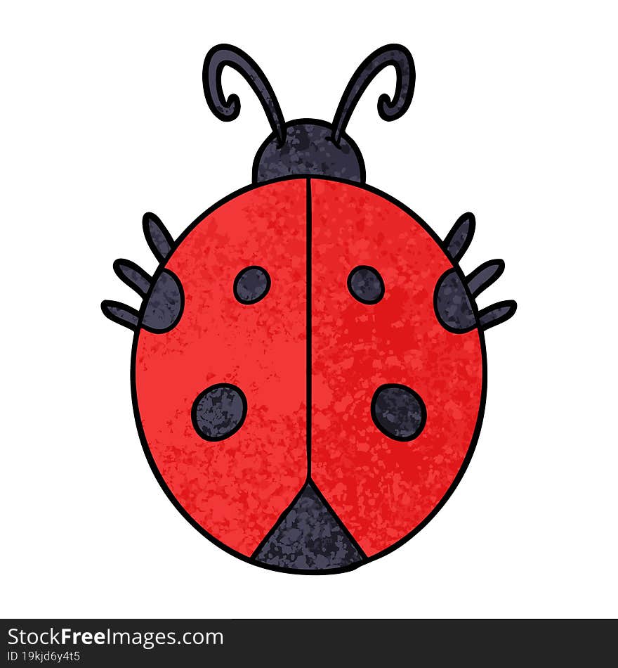 cartoon ladybug. cartoon ladybug