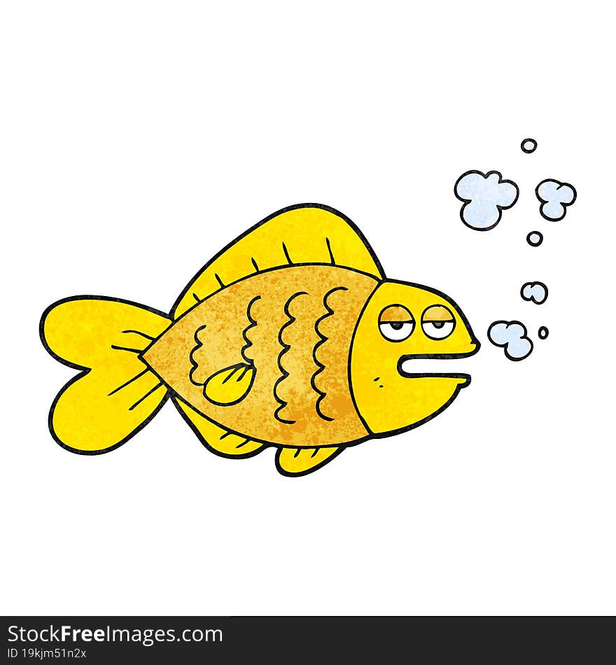 Texture Cartoon Funny Fish