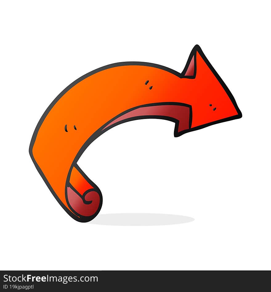 Cartoon Arrow