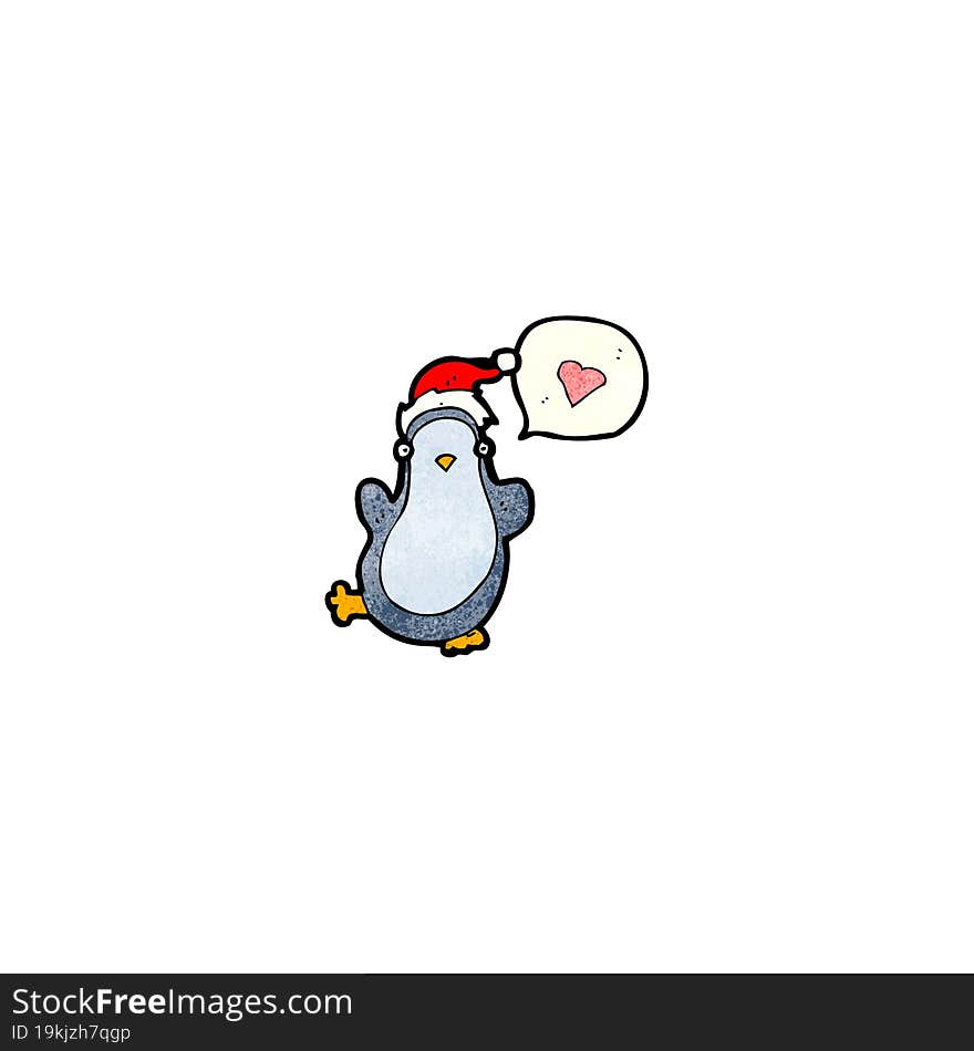 cartoon penguin