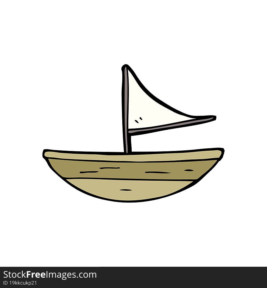 Cartoon Boat