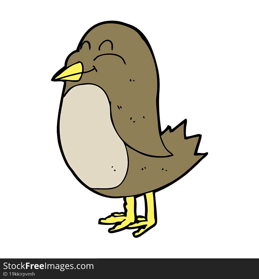 cartoon bird