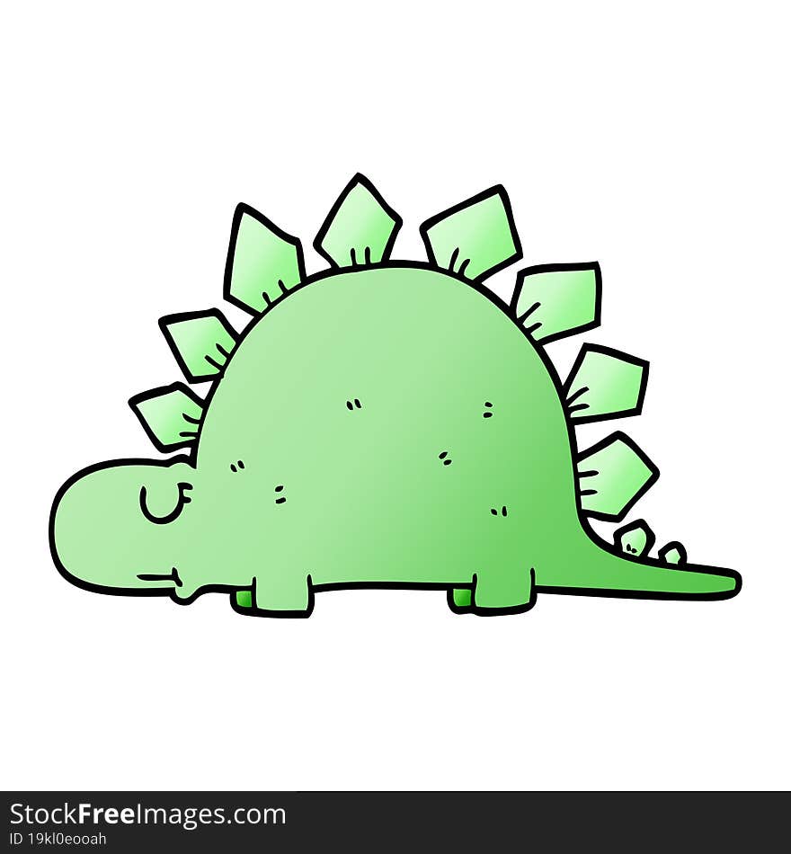 cartoon doodle prehistoric dinosaur