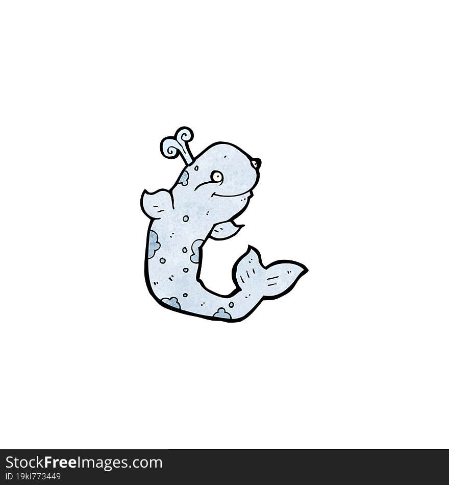 cartoon whale