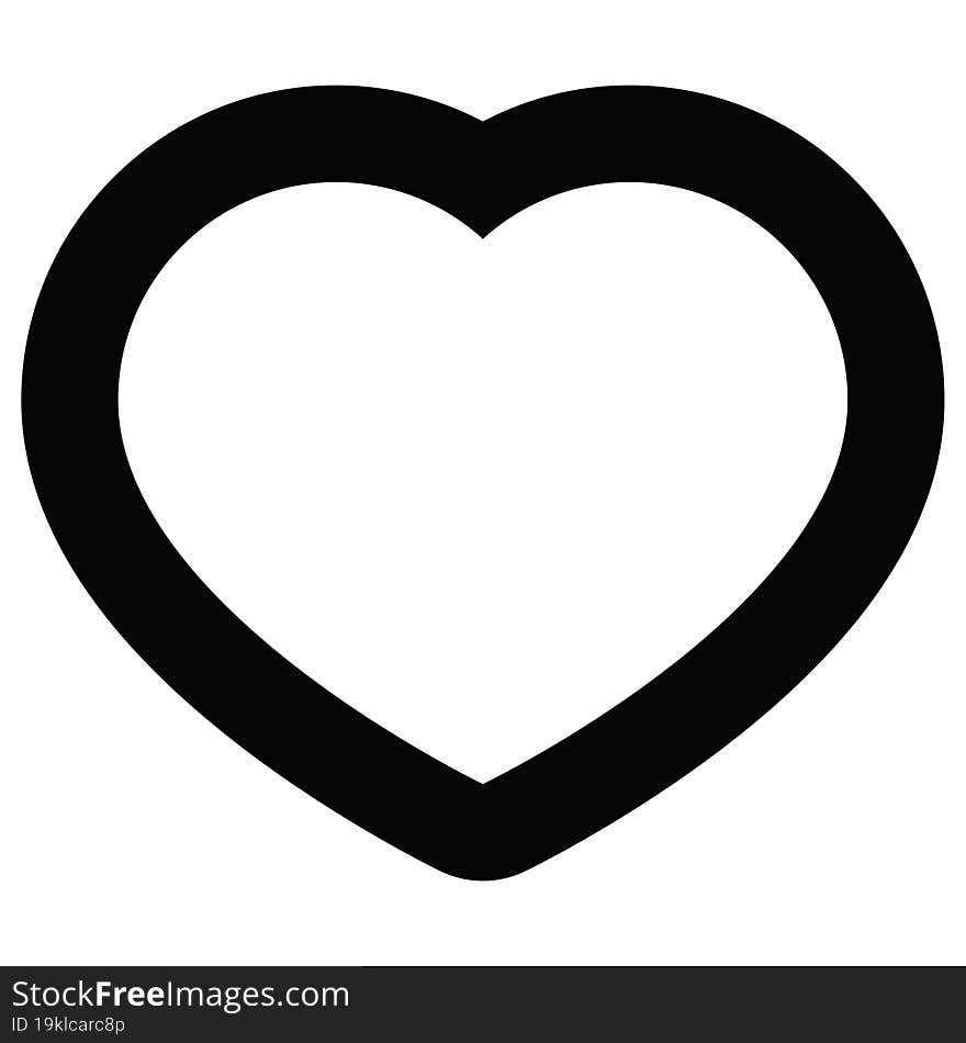 Heart Symbol Graphic Icon