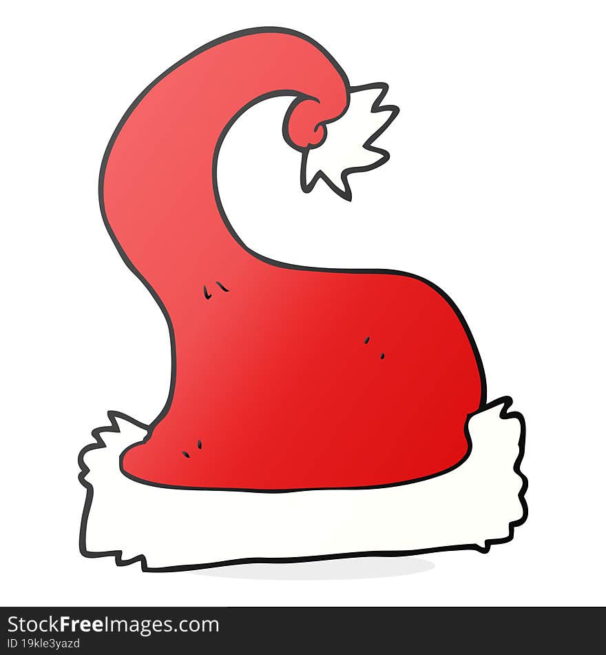 Cartoon Santa Claus Hat