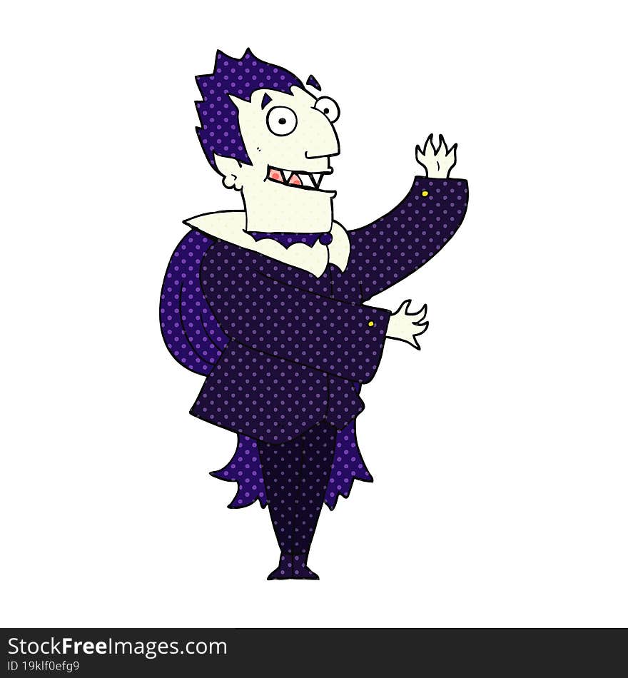 cartoon vampire