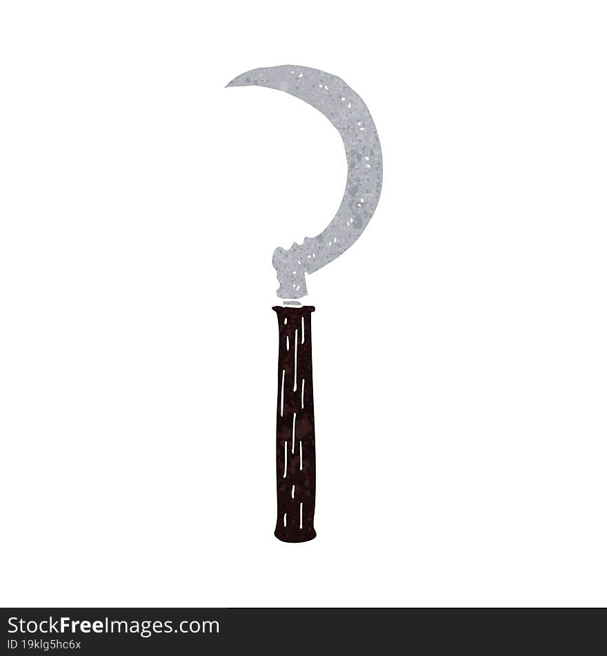 Cartoon Sickle