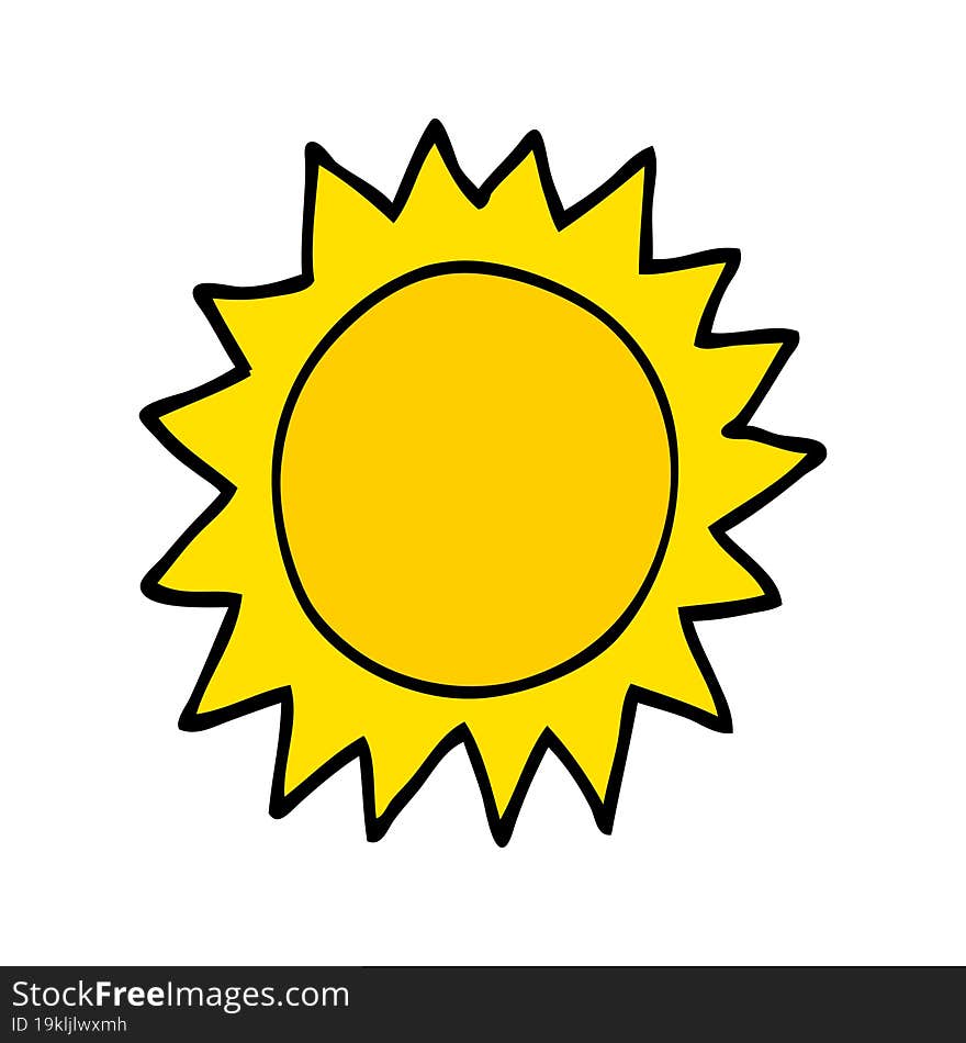 Cartoon Sun