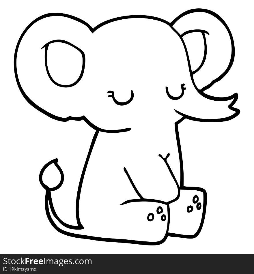 Cartoon Elephant