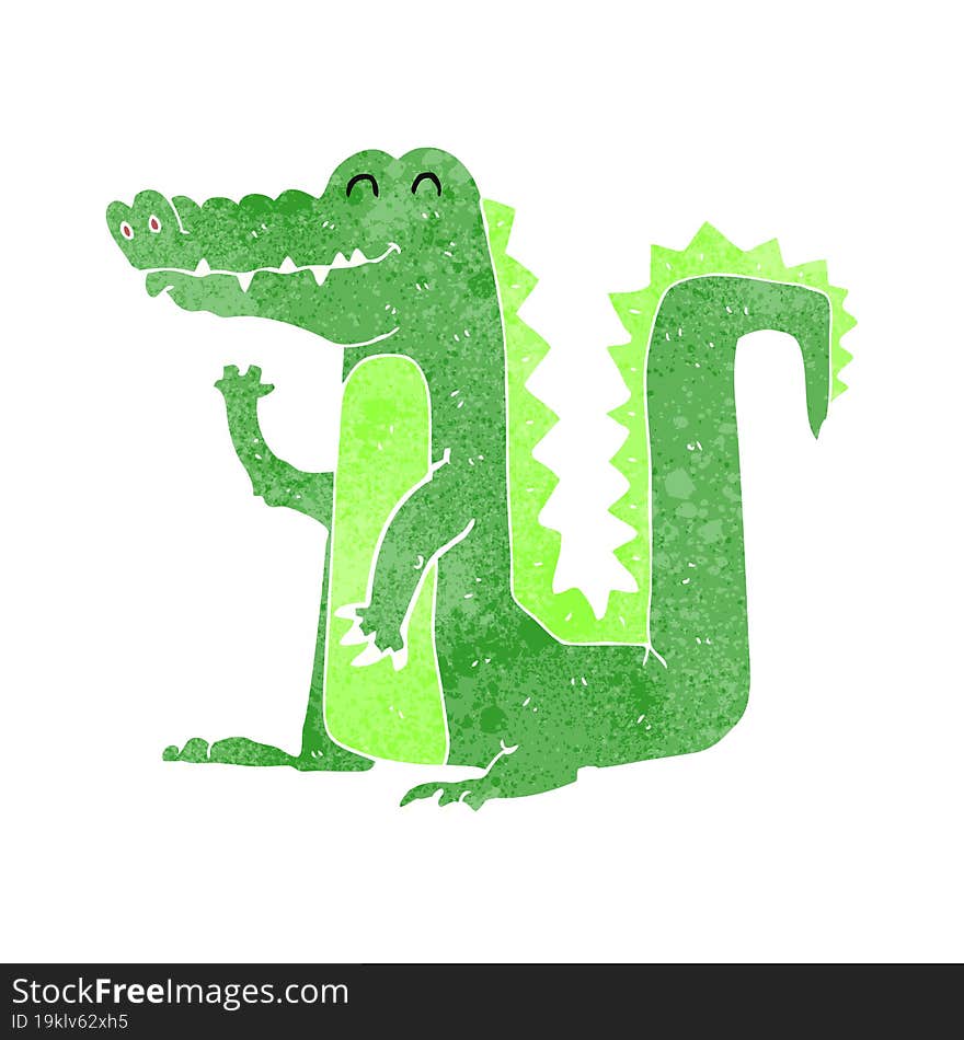 Cartoon Crocodile