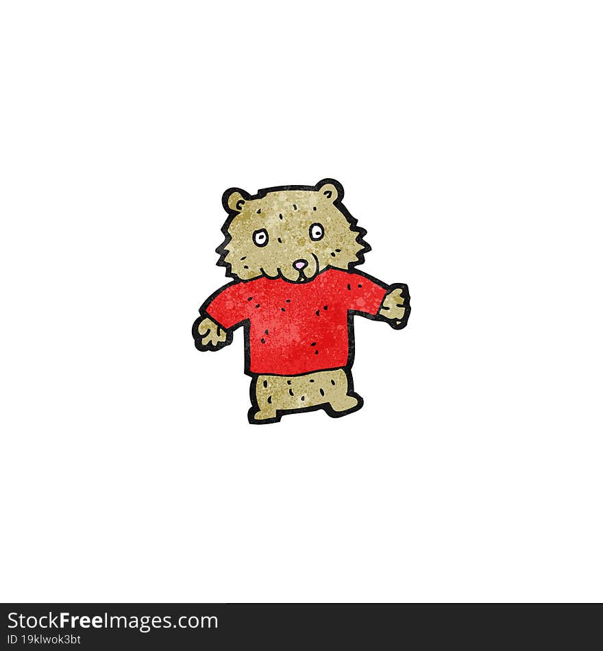 cartoon teddy bear