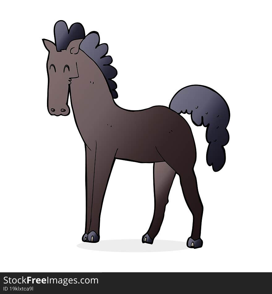 Cartoon Horse