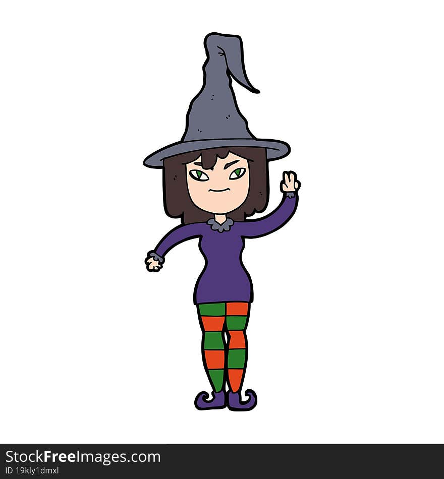 cartoon witch