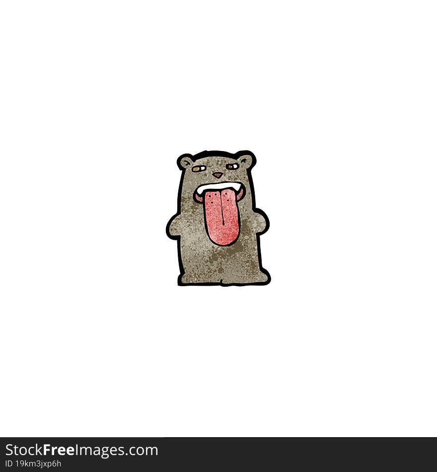 Gross Little Bear Cartoon