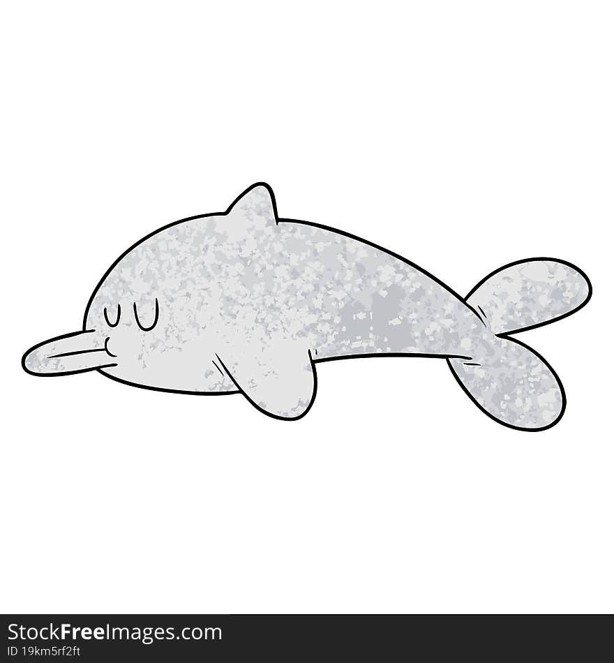 cartoon dolphin. cartoon dolphin