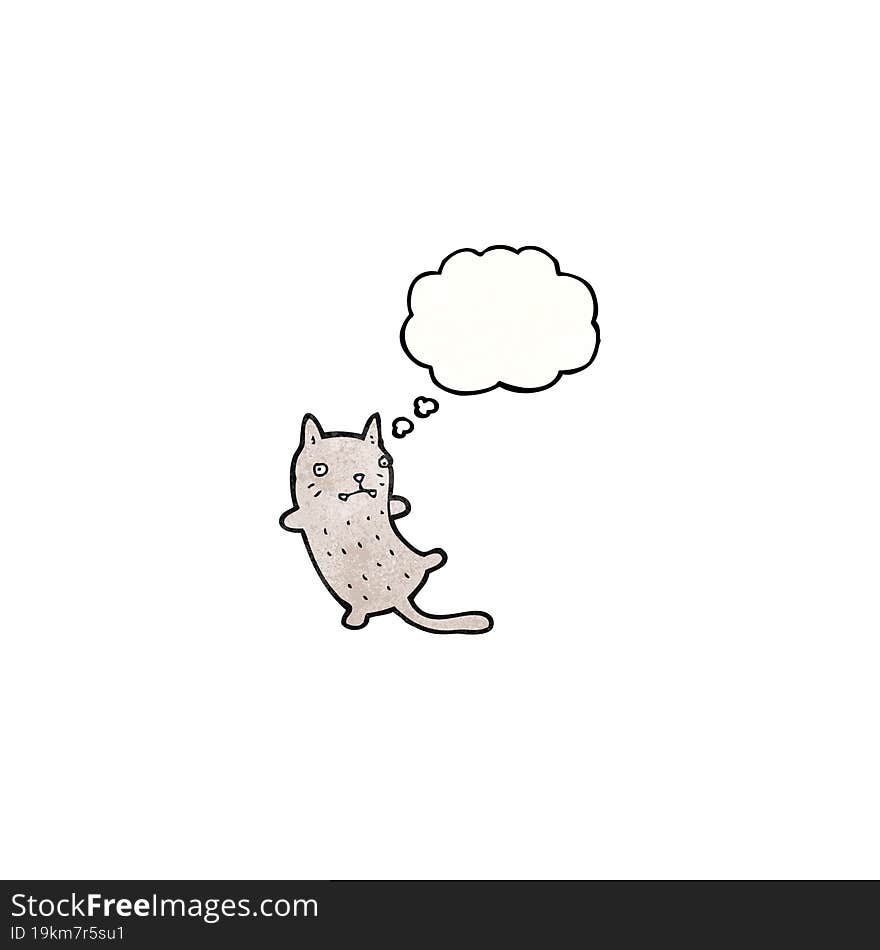 Funny Cartoon Cat