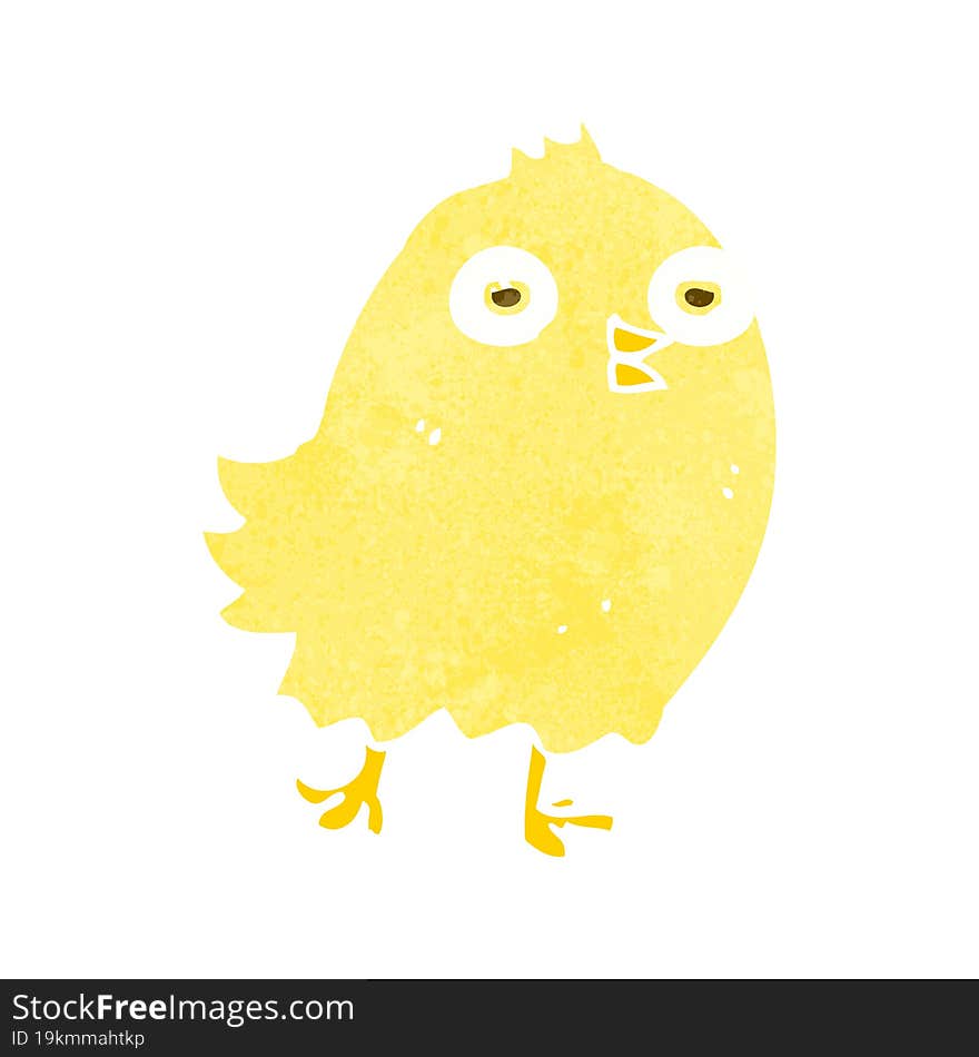 funny cartoon bird