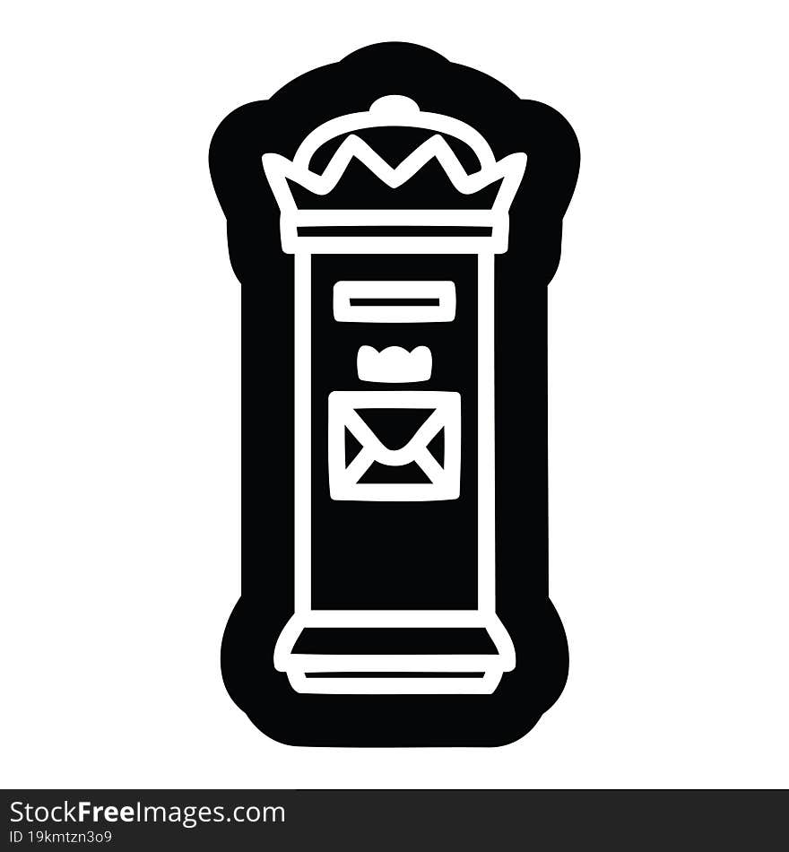 British postbox icon