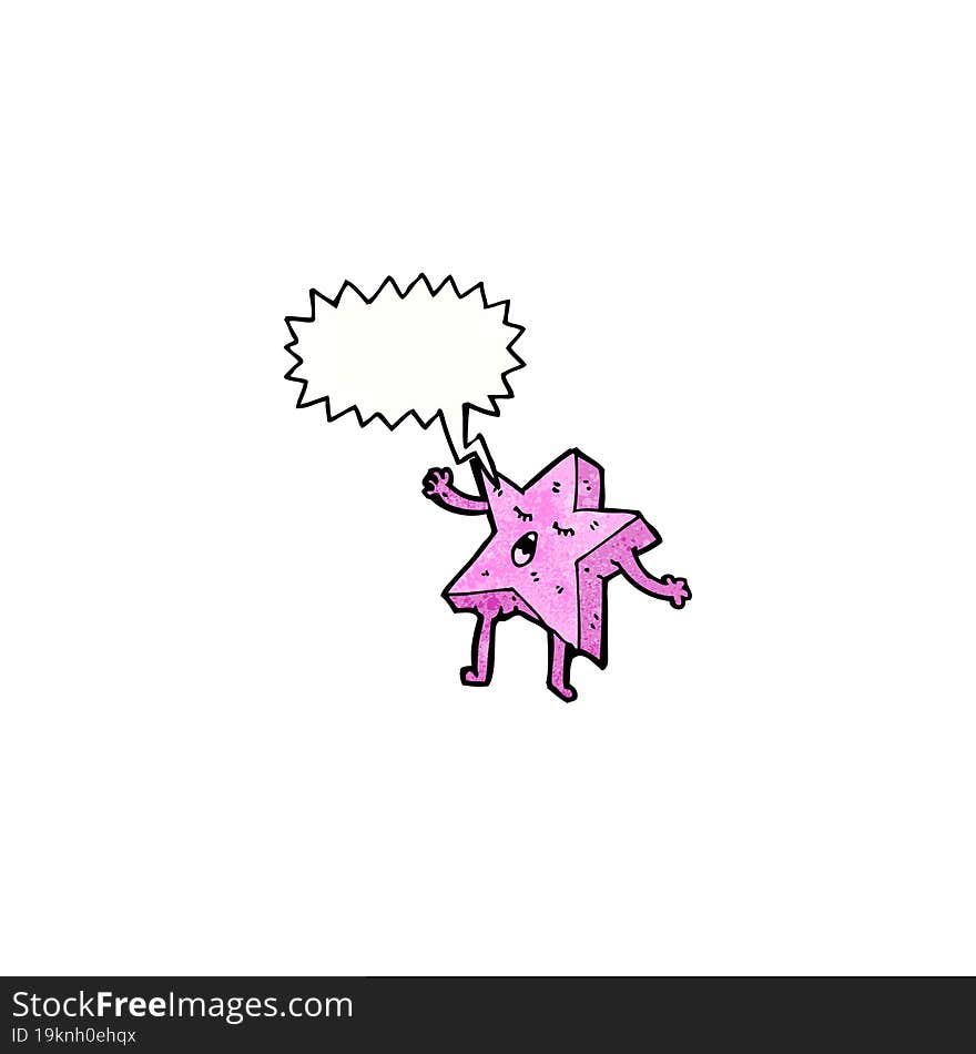 Singing Starfish Cartoon