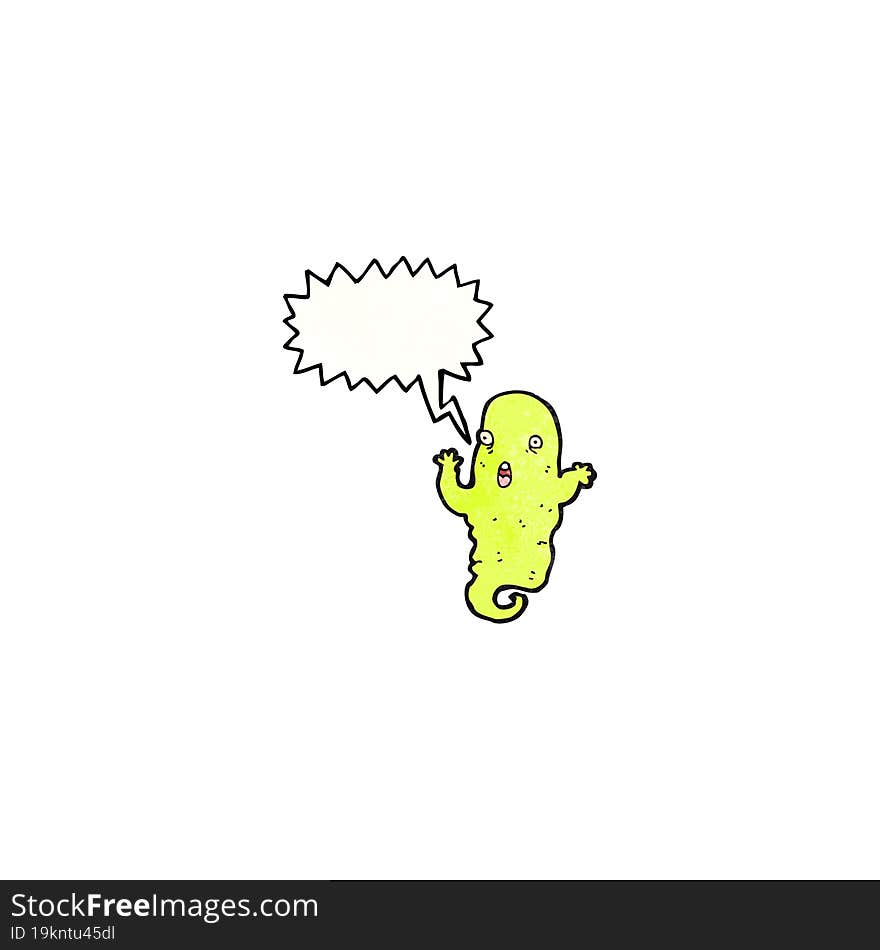 cartoon ghost