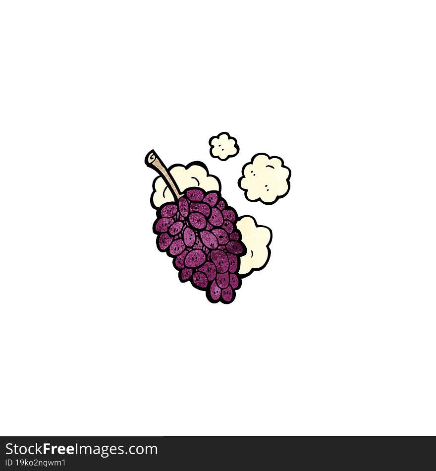 cartoon grapes