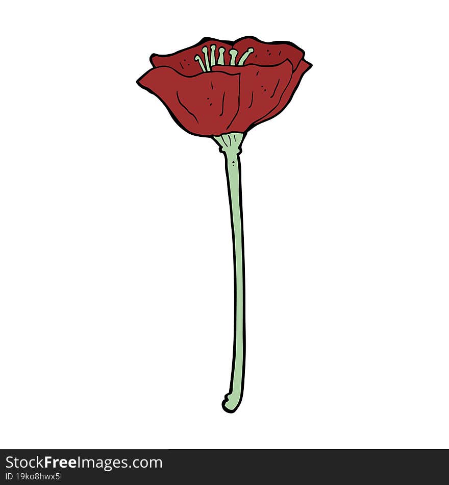 Cartoon Poppy