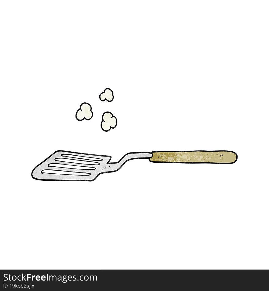 Textured Cartoon Spatula