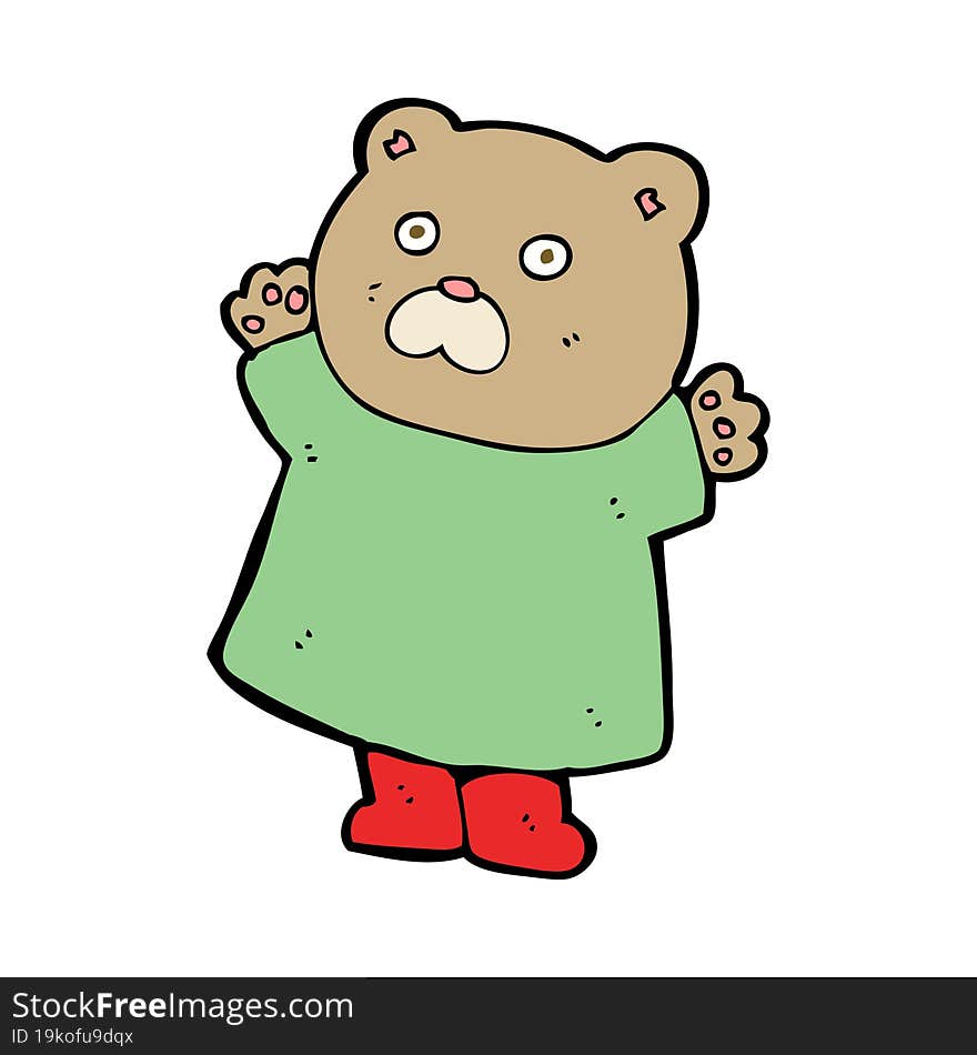 Funny Cartoon Bear