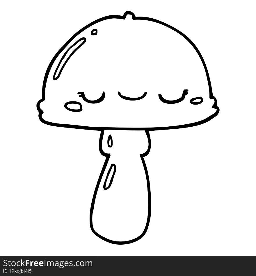 Cartoon Mushroom