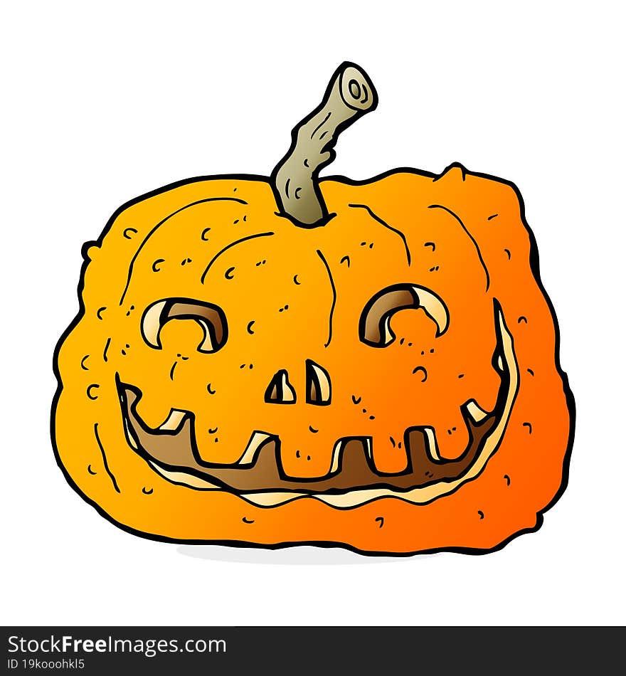 cartoon pumpkin