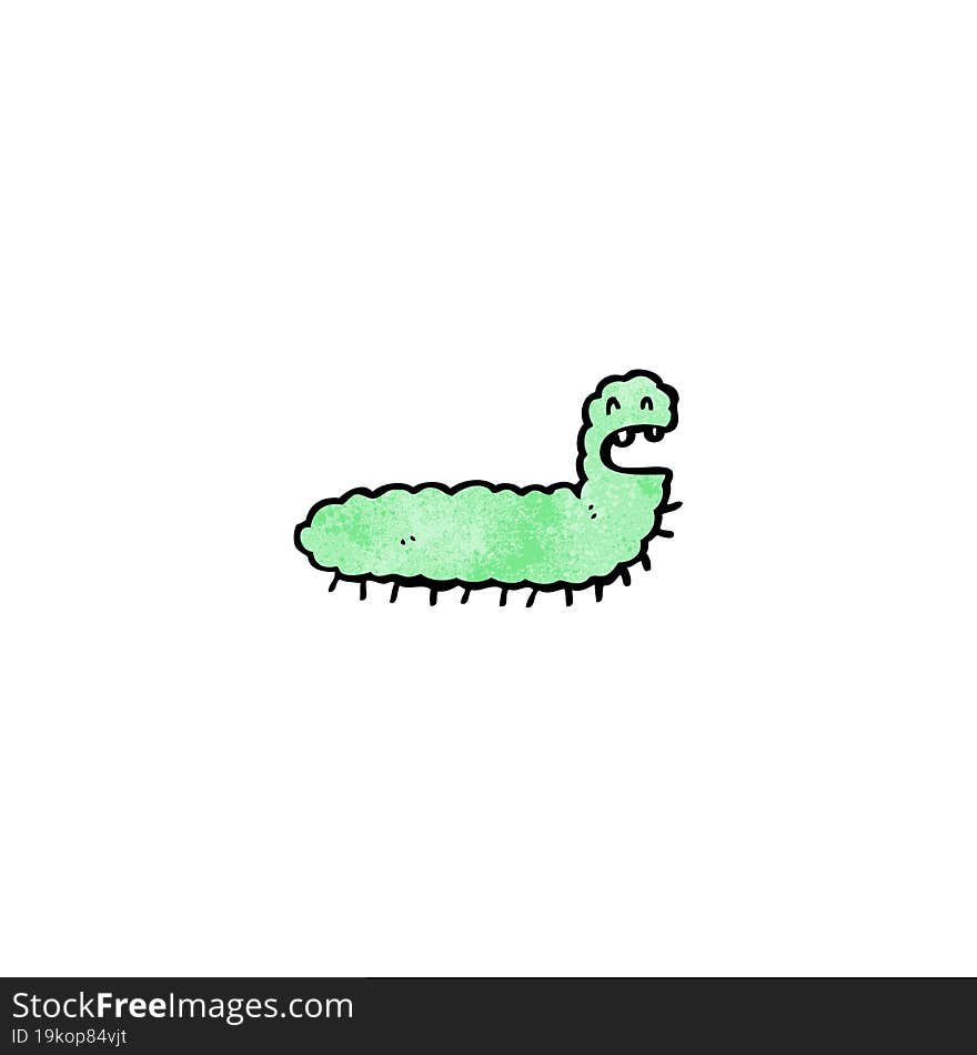 Cartoon Caterpillar