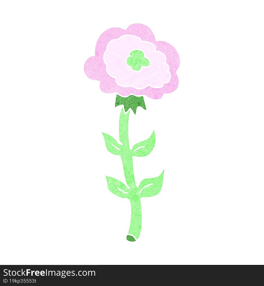 cartoon rose