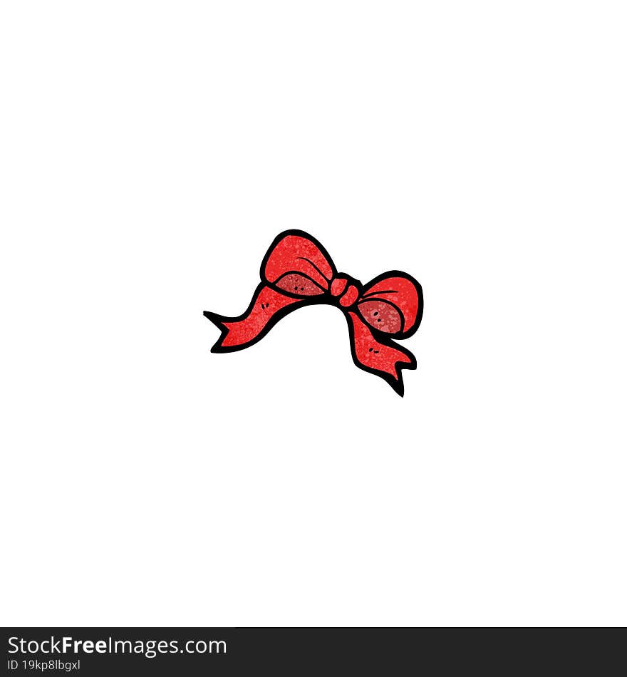 Decorative Bow Cartoon