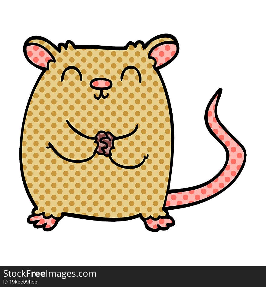 cartoon doodle mouse