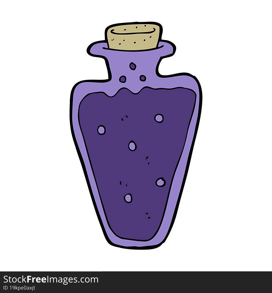 cartoon potion