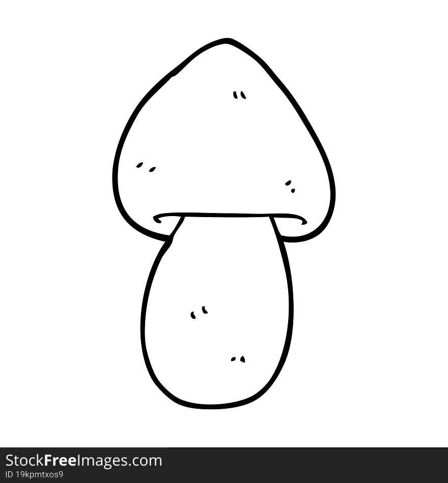 Cartoon Mushroom