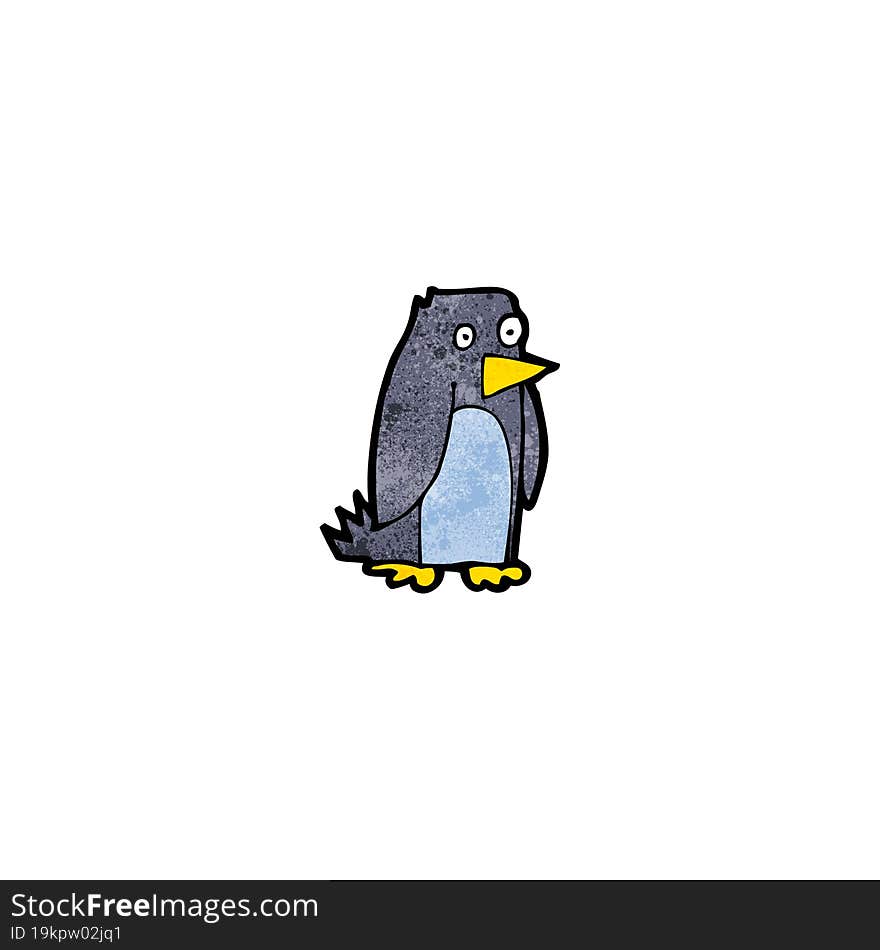 cartoon penguin