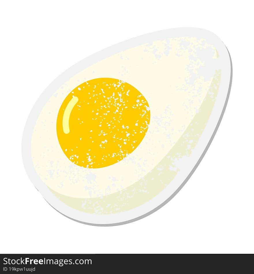 cooked egg grunge sticker