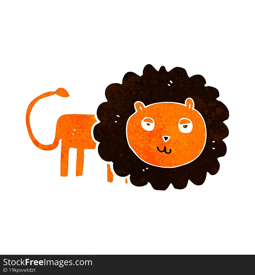 Cartoon Lion