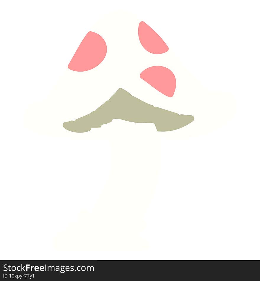 cartoon poisonous toadstool